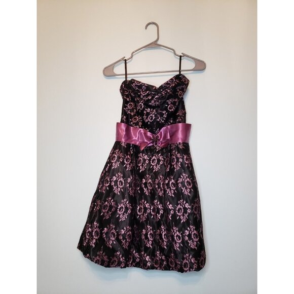 Gunne Sax Dresses & Skirts - Jessica McClintock Gunne Sax Junior Sz 5 Dress Short SemiFormal Strapless  Black